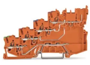 Клемма питания инициатора WAGO 2020-5477, 0.14мм²-1.5мм², 250В, 13.5А, (1 шт)