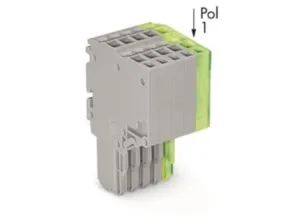 Внутренний разъём WAGO 2020-205/000-036, 5 pin, 0.5мм²-1.5мм², 500В, 13.5А, CS: 3.5мм, (1 шт)