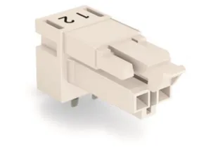 Гнездо WAGO 890-822/011-000, 2 pin, 250В, 16А, (1 шт)