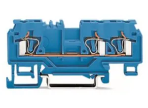 Проходная клеммная колодка WAGO 880-684/999-940, 1 pin, 0.08мм²-4.0мм², 800В, 25А, (1 шт)