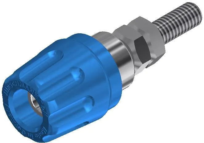 930099102, SKS-HIRSCHMANN PK 10 A - Полюсной зажим, 16 А, синий : 1 шт.