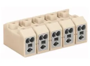 Соединительная клемма WAGO 272-103/108-000, 3 pin, 2.5мм², 18А, (1 шт)