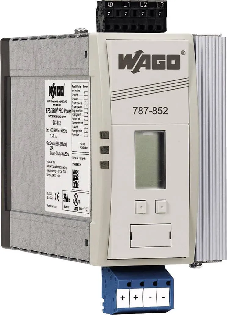 Блок питания на DIN-рейке WAGO 787-852/000-005 EPSITRON®
