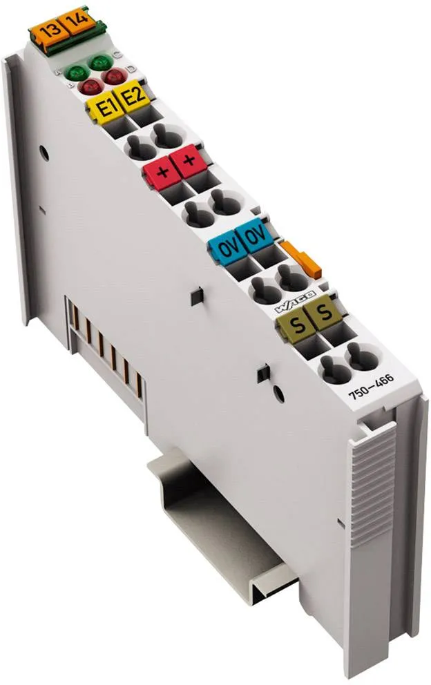 Модуль аналогового ввода ПЛК WAGO 750-466 