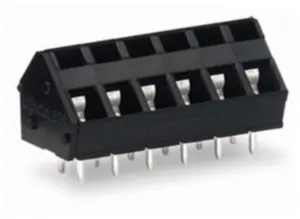 Клемма печатной платы WAGO 236-409/334-604, 9 pin, 0.08мм²-2.5мм², 320В, 24А, CS: 5мм, (1 шт)