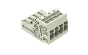 Штекер WAGO 831-3204/000-9034, 4 pin, 0.5мм²-10мм², 1000В, 41А, CS: 7.62мм, (1 шт)