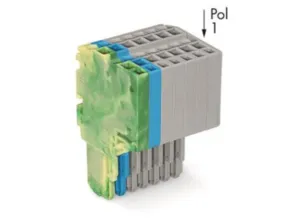Внутренний разъём WAGO 2020-207/000-039, 7 pin, 0.5мм²-1.5мм², 500В, 13.5А, CS: 3.5мм, (1 шт)