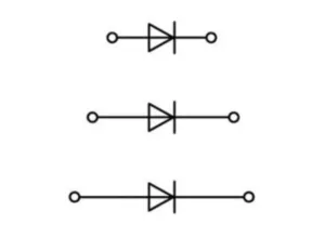 Трехуровневая диодная клемма WAGO 870-596/281-674, 2 pin, 0.08мм²-2.5мм², 250В, 0.5А, (1 шт)
