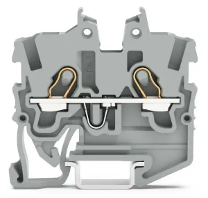 Клеммная колодка WAGO 2050-1201, 2 pin, 0.14мм²-1.5мм², 500В, 13.5А, (1 шт)