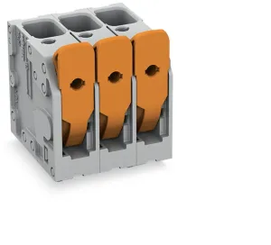 Клемма печатной платы WAGO 2606-3103/020-000, 3 pin, 0.2мм²-10мм², 1000В, 41А, CS: 7.5мм, (1 шт)