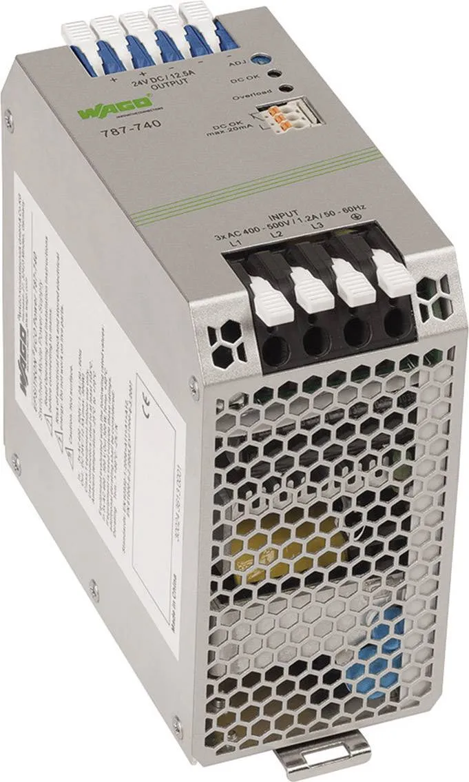 Блок питания на DIN-рейке WAGO 787-740 EPSITRON®