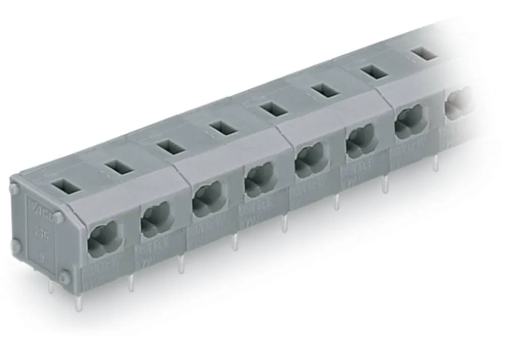 Быстроразъемная клемма WAGO 235-553, 3 pin, 0.25мм² - 0.75мм², 630В, 10А, CS: 7.50мм;7.62мм, (200 шт)