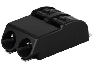 Клеммная колодка SMD WAGO 2060-472/998-404, 2 pin, 0.2мм²-0.75мм², 160В, 9А, CS: 4мм, (1 шт)