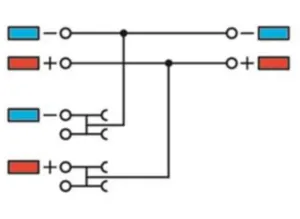 Клемма питания инициатора WAGO 2000-5372, 4 pin, 0.14мм²-1.5мм², 250В, 13.5А, (1 шт)