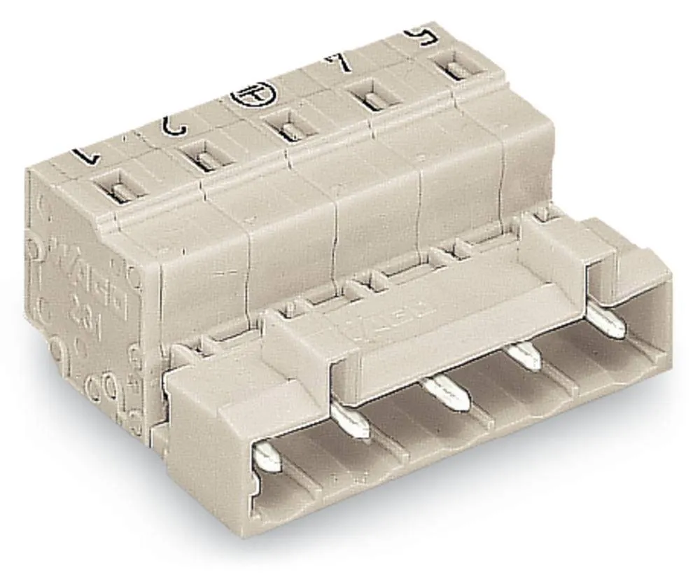 Штифтовая планка WAGO 723-612, 12 pin, 0.08мм² - 2.50мм², 630В, 12А, CS: 7.50мм, (25 шт)