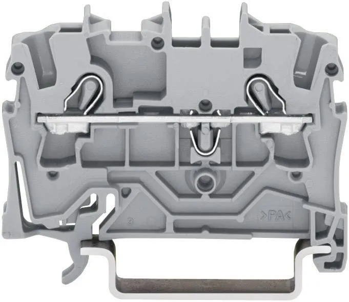 Клемма WAGO 2002-1201, 2 pin, 0.25мм² - 4мм², 800В, 24А, конф: L, (1 шт)