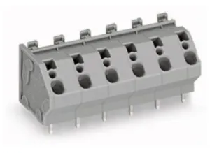 Клемма печатной платы WAGO 745-204/000-023, 4 pin, 0.08мм²-4.0мм², 1000В, 32А, CS: 10мм, (1 шт)