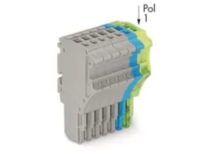 Внутренний разъём WAGO 2020-108/000-038, 8 pin, 0.5мм²-1.5мм², 500В, 13.5А, CS: 3.5мм, (1 шт)