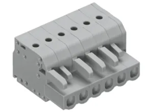 Гнездовой разъем WAGO 2231-103/026-000, 3 pin, 320В, 16А, CS: 5мм, (1 шт)