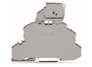 Двухуровневый клеммный блок с предохранителем WAGO 2002-2611/1000-541, 4 pin, 0.25мм²-4.0мм², 250В, 6.3А, (1 шт)