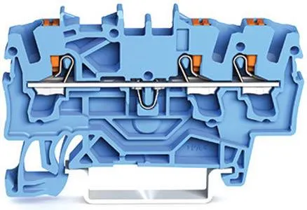 Клемма WAGO 2202-1304, 3 pin, 0.25мм² - 4мм², 800В, 24А, (100 шт)