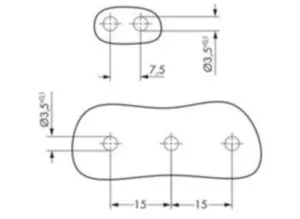 Штекер WAGO 2092-3523/020-000, 3 pin, 0.2мм²-2.5мм², 630В, 15А, CS: 7.5мм, (1 шт)