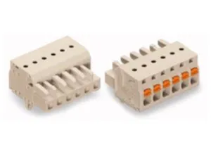 Гнездовой разъем WAGO 2721-114/008-000, 14 pin, 320В, 16А, CS: 5мм, (1 шт)