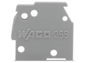 Торцевая пластина WAGO 255-800, (1 шт)