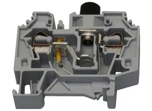 Клеммная колодка предохранителя WAGO 282-124, 2 pin, 0.2мм²-6.0мм², 250В, 10А, (1 шт)