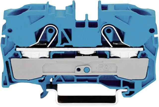 Клемма WAGO 2010-1204, 2 pin, 0.50мм² - 16мм², 800В, 57А, конф: N, (1 шт)