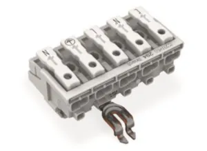 Клемма подключения к сети WAGO 294-8315, 5 pin, 0.5мм²-2.5мм², 24А, (1 шт)