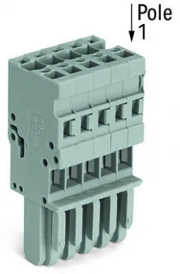 Гнездовой разъем WAGO 769-115, 15 pin, 500В, 32А, CS: 5мм, (1 шт)