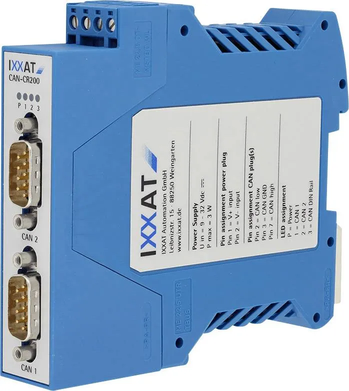 CAN повторитель Ixxat 1.01.0067.44010 CAN-CR200