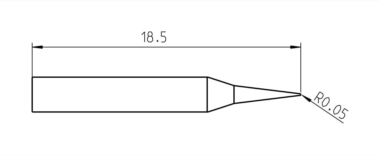 Паяльное жало Weller T0050103299 RTP 001 C NW