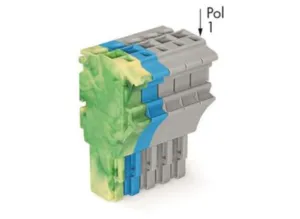 Внутренний разъём WAGO 2022-105/000-039, 5 pin, 0.75мм²-4.0мм², 690В, 24А, CS: 5.2мм, (1 шт)