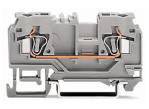 Проходная клеммная колодка WAGO 880-902, 1 pin, 0.08мм²-4.0мм², 800В, 25А, (1 шт)