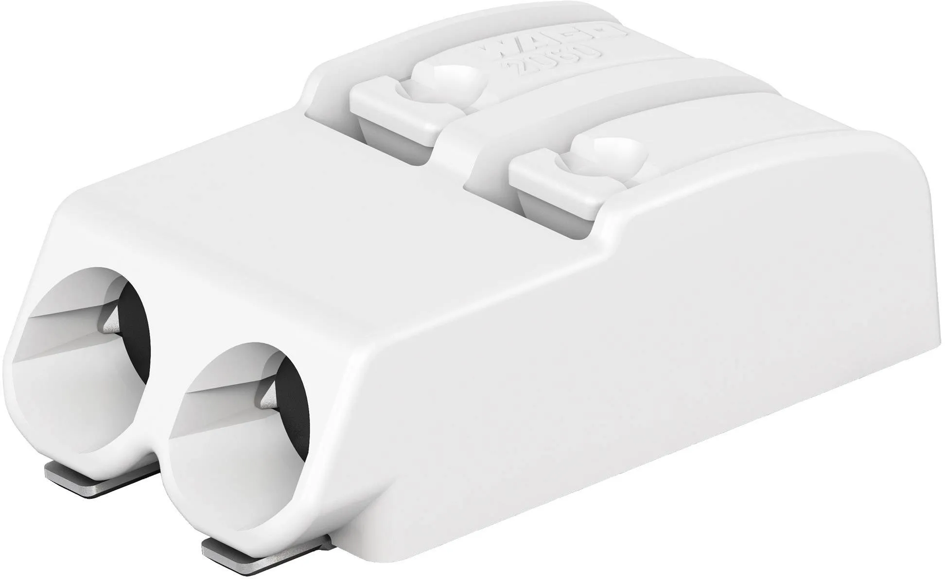 Быстроразъемная клемма WAGO 2060-452/998-404, 2 pin, 0.20мм² - 0.75мм², 160В, 9А, CS: 4мм, (1 шт)