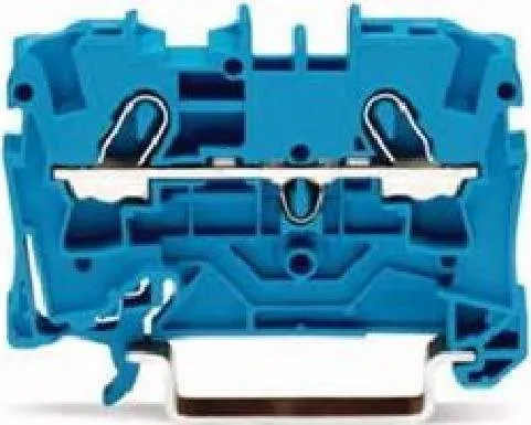 Клемма WAGO 2004-1204, 2 pin, 0.50мм² - 6мм², 800В, 32А, конф: N, (1 шт)