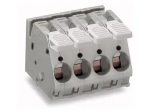 Клемма печатной платы WAGO 2716-157, 7 pin, 1.5мм²-16мм², 320В, 76А, CS: 10мм, (1 шт)