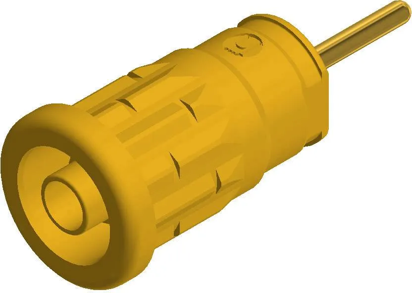 972363103, SKS-HIRSCHMANN SEP 2630 S1,9 - Лабораторное гнездо, Ø-контакта: 4 мм, желтый : 1 шт.