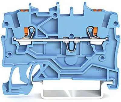 Клемма WAGO 2200-1204, 2 pin, 0.14мм² - 1.50мм², 800В, 13.5А, (100 шт)