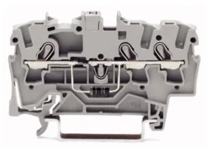Диодная клемма WAGO 2004-1311/1000-400, 3 pin, 0.5мм²-6.0мм², 250В, 1.5А, (1 шт)