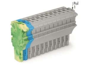 Внутренний разъём WAGO 2022-113/000-039, 13 pin, 0.75мм²-4.0мм², 690В, 24А, CS: 5.2мм, (1 шт)