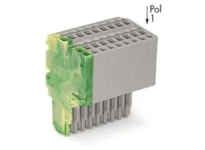 Внутренний разъём WAGO 2020-209/000-037, 9 pin, 0.5мм²-1.5мм², 500В, 13.5А, CS: 3.5мм, (1 шт)