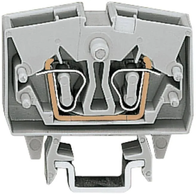 Клемма WAGO 264-701, 2 pin, 0.08мм² - 2.50мм², 800В, 24А, конф: L, (1 шт)