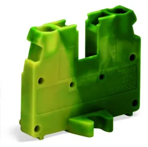 Торцевая клеммная колодка WAGO 869-357, 1 pin, 0.08мм²-2.5мм², 500В, 24А, (1 шт)