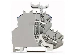 Двухуровневый клеммный блок WAGO 2002-2218/099-000, 2 pin, 0.25мм²-4.0мм², 800В, 24А, (1 шт)