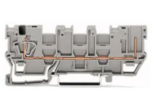 Клемма WAGO 769-214, 1 pin, 0.08мм²-4.0мм², 500В, 32А, (1 шт)