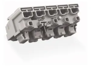 Клемма подключения к сети WAGO 294-8115, 5 pin, 0.5мм²-2.5мм², 24А, (1 шт)