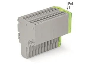 Внутренний разъём WAGO 2020-213/000-036, 13 pin, 0.5мм²-1.5мм², 500В, 13.5А, CS: 3.5мм, (1 шт)